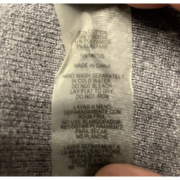 Sioni Open Front Heather Grey Sweater Womens Pockets Stretch Size S NWT - Picture 2 of 6